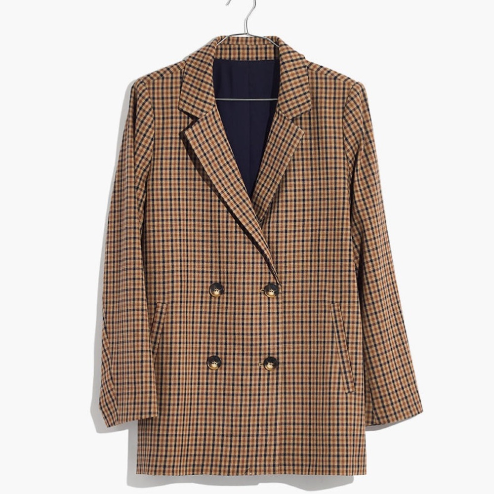 Madewell Caldwell Double-Breasted Blazer - Picture 5 of 14